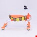  واکر کودک ارابه مدل زنبور کوچولو رنگ نارنجی